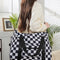 Zenana Checkered Multi-Pocket Travel Bag